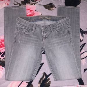 American Eagle Size 4 Gray Skinny 77 Jeans